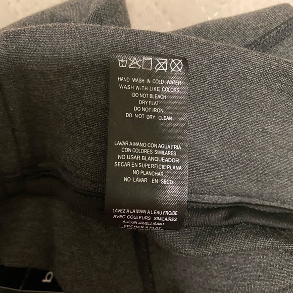 NWT Bebe contrast stitch heather leggings - Picture 7 of 14